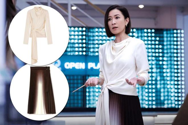 alph Lauren走路带风！瓦利棋牌《新闻女王2》佘诗曼穿R(图44)