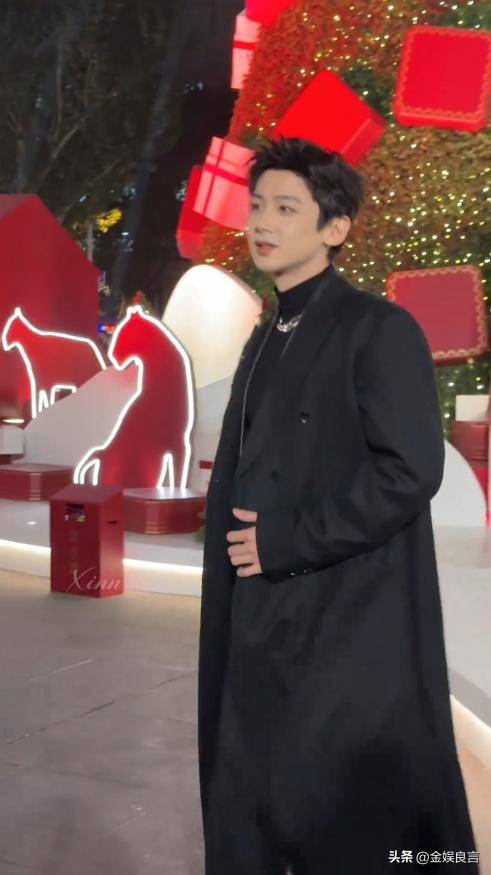 下有皱纹脸宽腮大锡纸烫戴耳钉像男模瓦力娱乐棋牌白敬亭现身黑龙江生图(图15)